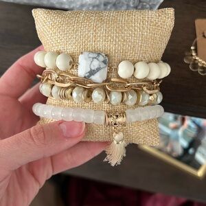 Stackable bracelets
